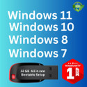 DigiScaler Windows 7,8,10,11 Bootable Setup All-In-One Multibootable UBS Windows 7,8,10,11 Bootable Setup 64 bit