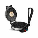 DIGISMART 1000W Electric Roti Maker for Roti/Chapati/Khakra/Paratha/Thepla, Super Smooth Non-Stick Coating, Cool Touch Handle,Fast Heating to ready Quick Meal, Shock Proof Body,1 Year Warranty(Black)