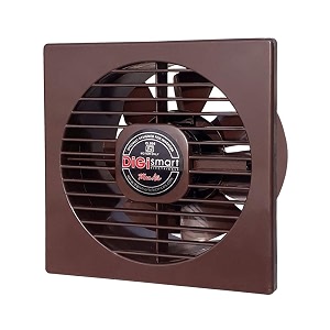 digismart high speed 150 mm powerful exhaust fan 1600 rpm high air delivery air suction for kitchen amp bathroom less noise pure copper axial fan 22w motors 1 year warranty brown