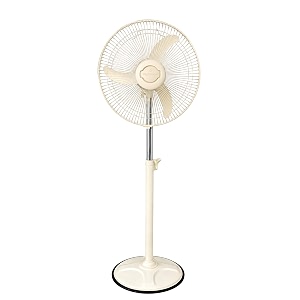 digismart 400mm high speed bullet fan  2400 rpm pedestalfarrata fan for home  adjustable height  x-flow technology  aerodynamic blades  mark-2 speed regulator  1 year warranty