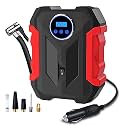 CARSUN Tyre 120 Watts Inflator For Car,150Psi Car Tyre Inflator Pump Dc 12V Portable Air Compressor Pump With Led Light,Digital Pressure Gauge