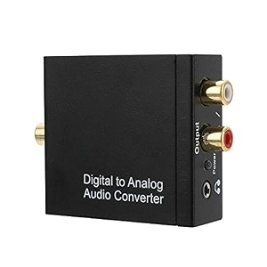 digital to analog audio converter digital spdif coaxial optical convert to lr rca toslink optical to 35mm jack audio adapter for ps4 hd dvd home cinema systems
