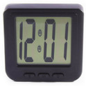 Shrines Digital Black Clock