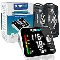 Digital Blood Pressure Monitor with 2 Large Arm Cuffs (22–42 cm) | Accurate & Easy-to-Use, USB Type-C Rechargeable, Automatic Upper Arm BP Machine for Home Use