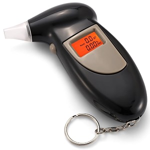 digital breath alcohol tester  at-68s  alcohol level percentage lcd display breath alcohol tester police breathalyzer analyser detector with 5 mothpiece