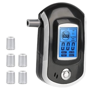 digital breathalyzer tester alcohol detection accurate measurement professional portable breath alcohol analyzer sensitivity device