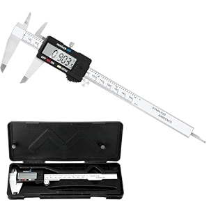 digital caliper measuring tool stainless steel vernier caliper digital micrometer with large lcd screen 6 inch150mm caliper tool for diyhousehold new 150mm stainless steel