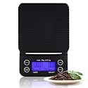 Digital Coffee Scale with Timer for Pour