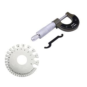 digital craft 0-25mm outside micrometer caliper precision gauge measuring tools micrometer high-precision gauging tool micrometer 0-25mmrounde wire gauge