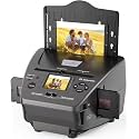 Digital Film & Photo Scanner, Slide & Negative Scanner Convert Negatives & Slides 35mm/135 Film, Business Card, Photo to 22MP Digital Photos, 4GB SD Card Included