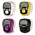 Digital Finger Hand Tally Counter Counting, Tally Counter clicker for People Muslims, Golf, Goods Counting,Lap & Knitting