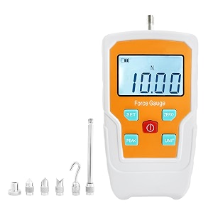digital force gauge push and pull meter dynamometer tension pressure tester thrust meter compression load plug force destructive tests 10n1kg22lb36oz