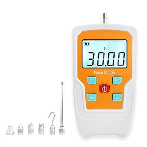 digital force gauge push and pull meter dynamometer tension pressure tester thrust meter compression load plug force destructive tests 30n3kg65lb108oz