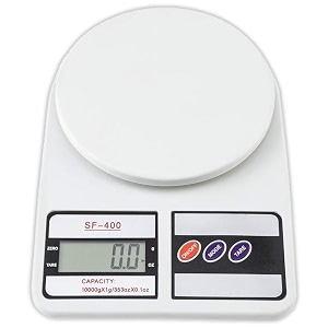 digital kitchen weighing scale 10 kg electronic weight machine with lcd display for baking cooking food amp diet