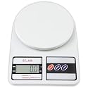 Digital Kitchen Weighing Scale 10 kg, Electronic Weight Machine with LCD Display for Baking, Cooking, Food & Diet