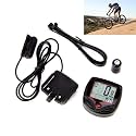Digital LCD Waterproof Bicycle Computer Odometer Speedometer (Multicolour)