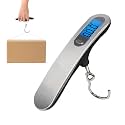 Digital Luggage Scale, Travel Weight Scale 50kg, Portable Digital Weighing Equipment for Express Shipping Postal Airplane Bag Outdoor Fishing Camping Home