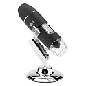 Walfront Digital Microscope 1000X with 8 LED Lights and Stand