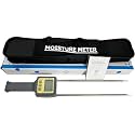 Digital Paper Bale Moisture Meter Paper Moisture Tester Analyzer With Measuring Range 0 To 95% Resolusion 0.1 Accuracy ±0.5%n Digital Backlight Display For Paper Parcel Paper Bale Paper Dust Etc
