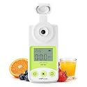 Digital Refractometer Range 0-55% Brix for Wine Making, Home Brewing, Brix Refractometer with ATC for Coffee, Juice,Fruit Brix Meter