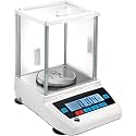 Digital Scale Lab Analytical Balance High Precision 1Mg Accuracy Scale Round Tray Calibration Electronic with 500G Kitchen