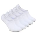 DIGITAL SHOPEE Anti-Slip No Show Low Cut Loafer Socks for Men &amp; Women with Combed Cotton for Sports, Running &amp; Hiking Pack of 5 (Free Size)