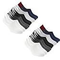 DIGITAL SHOPEE Anti-Slip No Show Low Cut Loafer Socks for Men &amp; Women with Combed Cotton for Sports, Running &amp; Hiking Pack of 5 (Free Size)