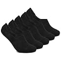 DIGITAL SHOPEE Anti-Slip No Show Low Cut Loafer Socks for Men & Women with Combed Cotton for Sports, Running & Hiking Pack of 5 (Free Size)