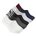 DIGITAL SHOPEE Anti-Slip No Show Low Cut Loafer Socks for Men &amp; Women with Combed Cotton for Sports, Running &amp; Hiking Pack of 5 (Free Size)