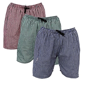 DIGITAL SHOPEE Mens Cotton Shorts Boxers Multicolour