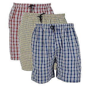 DIGITAL SHOPEE Mens Cotton Checkered Boxers Pack