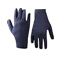 DIGITAL SHOPEE Unisex Summer Sun Heat Dust Protection Cotton Half Hand Gloves, Blue, 10 Inches