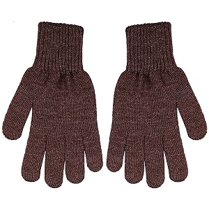 digital shopee winter warm men amp women woolen knitted hand gloves and winter wear set free size