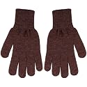 DIGITAL SHOPEE Winter Warm Winter Wear Set and Woolen Knitted Hand Gloves Free Size for Men &amp; Women