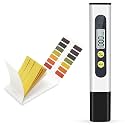 Digital TDS Meter for Water Testing | LCD Display Quality Tester with Hold Function | Portable Purity Checker for RO, Drinking Water, Aquarium & Kitchen Total Dissolved Solids (TDS Meter 1 & PH Paper)