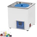 Digital Thermostatic Water Bath - 1/2/4/6 Hole Electric Laboratory Water Bath with Timing Function, for Heated Canning and Lab Equipment Use.(1Hole)