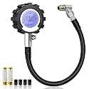 Digital Tire Pressure Gauge, 3-250 PSI Tire Gauges with Easy Read Extra-Large Backlit LED Screen for Car, Truck, Motorcycle, Bicycle Tire Pressure, Calibrated to ANSI B40.7 Grade 2A
