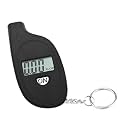 Digital Tire Pressure Gauge, 5-150PSI 4 Unit Settings (Black)
