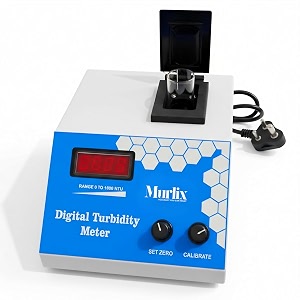 digital turbidity meter 01000 ntu  water quality testing meter with led display  laboratory turbidity measurement equipment for scientific medical amp research applications