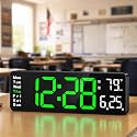 Digital Wall Clock for Classroom, 13" Digital Clock Large Display