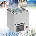 Digital Water Bath for Laboratory - 4 Holes, Accurate Temp Control, 304 Stainless Steel, Timer 0-999 Min, Max Temp 100°C - Ideal for Scientific Experiments and Research