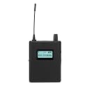 Digital Wireless IEM Receiver with HiFi Feedback LCD Display for Stage Performance Live Broadcasting Material 1 Set 36 Adjustable Frequencies IEM Receiver for Performers