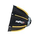 Digitek DSB 30cm Mini Softbox with Mini Bowens Mount, Portable Soft Light Modifier for COB LED Fill Lights, Quick Release Design, Even Diffused Lighting for Photography & Video Shooting
