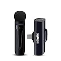 Digitek DWM-001 Wireless Microphone &amp; Receiver with Type C, in-Built Noise Cancellation Mic Suitable for Vlog You Tube Live Streaming Video Recording and More