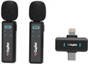 DIGITEK DWM 021 Wireless Microphone System with AI Noise Cancellation for Android & iOS Camera Microphone