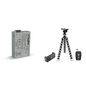 digitek lp e8 lithium-ion rechargeable battery for dslr camera 1120mah eco friendly amp bis appro