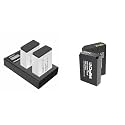 Digitek Platinum Dual Port Li-ion LCD Battery Charger with 2 Nos of 1250mAh Capacity LP E17 Li-ion B