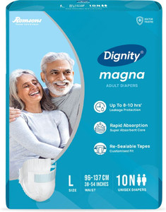 DIGNITY Magna Tape Style Adult Diapers -
