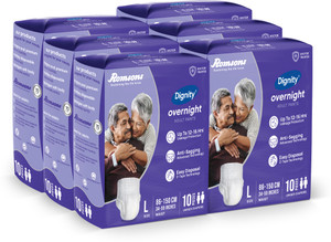 dignity overnight pant style adult diapers - l
