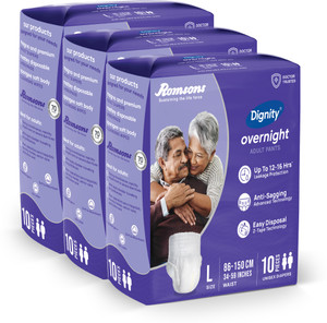 dignity overnight pant style adult diapers - l